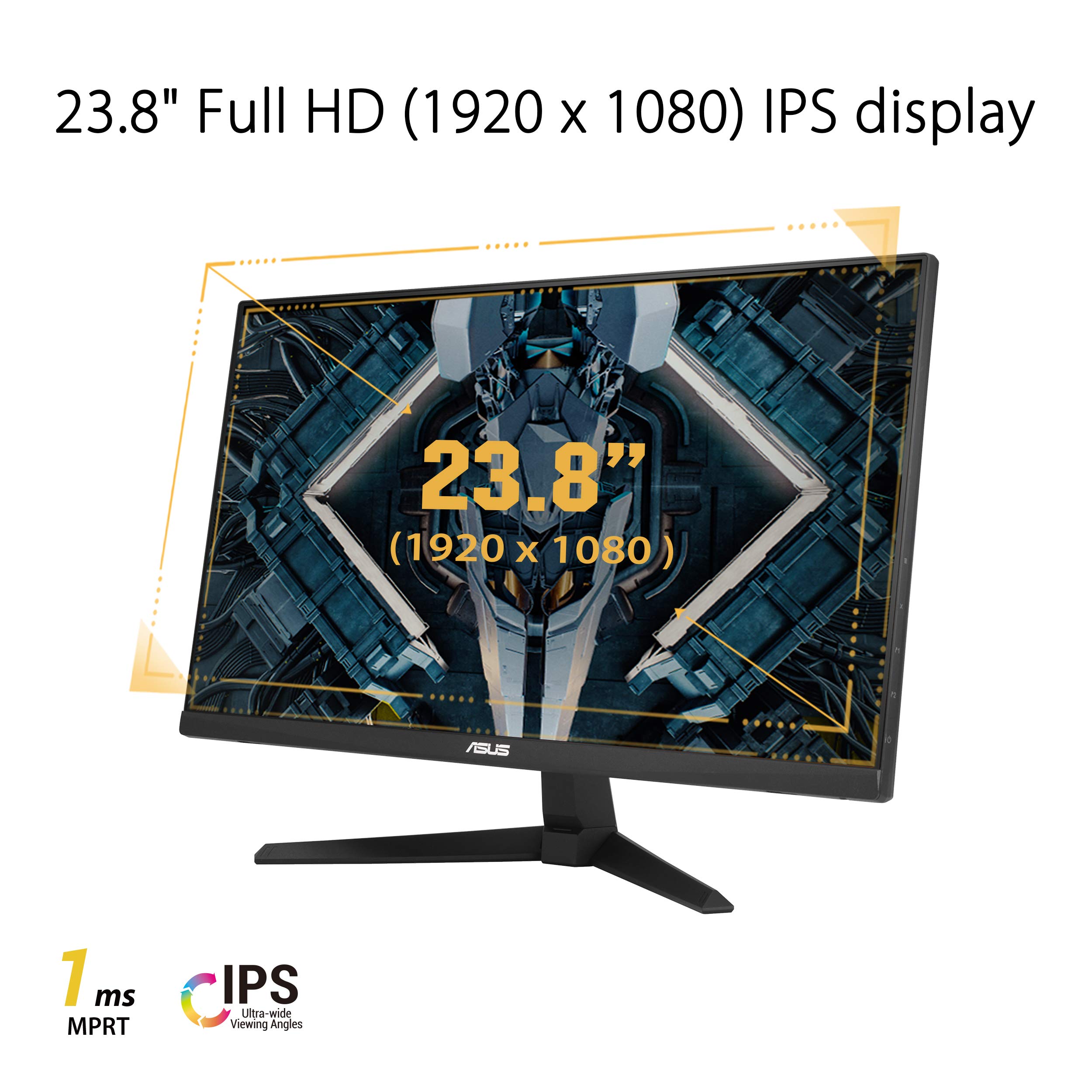 ASUS TUF Gaming 23.8” 1080P Monitor (VG249Q1A) - Full HD, IPS